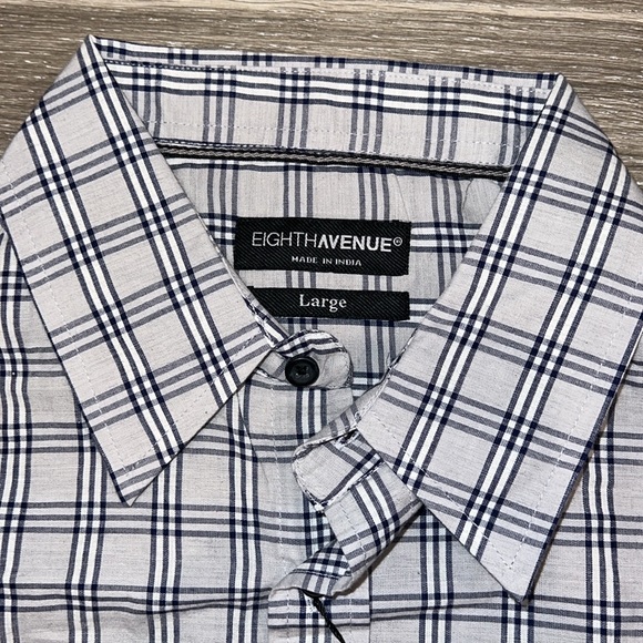 Eighth avenue dress work shirt. Size L. NWT - Picture 3 of 4